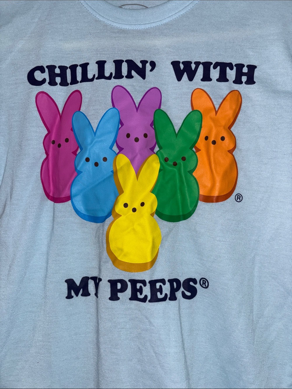 Peeps Chillin' With My Peeps Graphic Tee - Multicolor